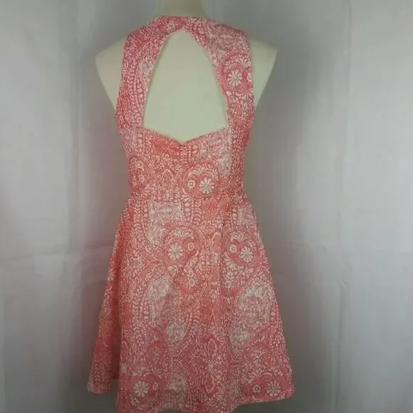 Aeropostle A-Line Dress Size L Sleeveless Cut Out - Picture 2 of 4